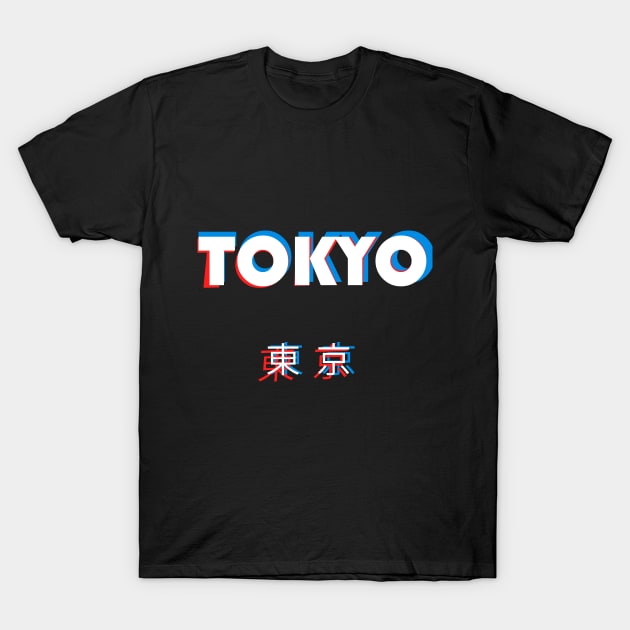 Tokyo T-Shirt by jorjii anime